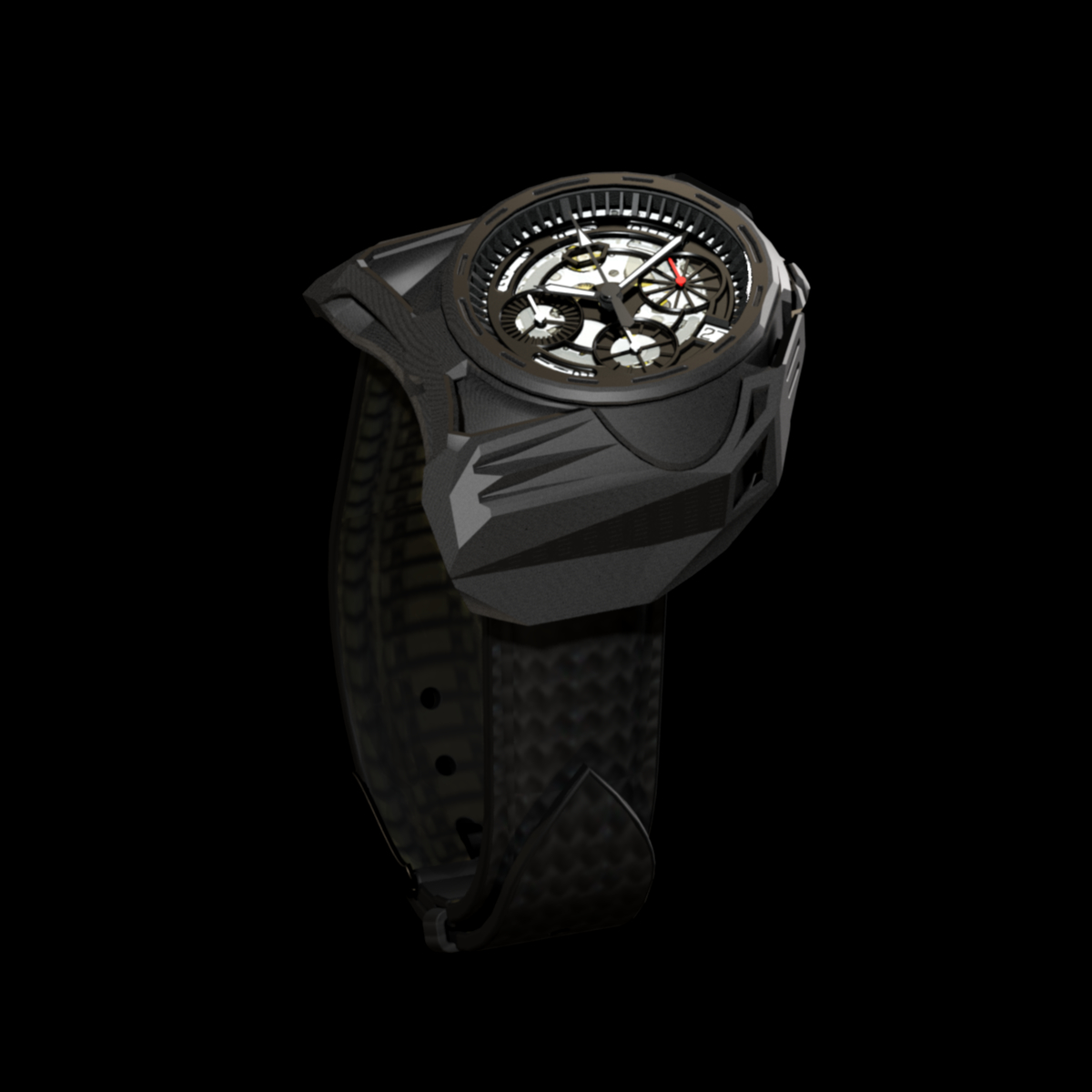 Project_O1's tweet image. ⏳ A new chapter opens, Pilot 1 #Chronograph - A unique design offering a direct angle of view on its dial by its 90° offset wrist position - Carbon Fusion O case 🏎🏍🛩
#madeinfrance
#watches #montres #relojes #design #fashion #watchlover #timepiece