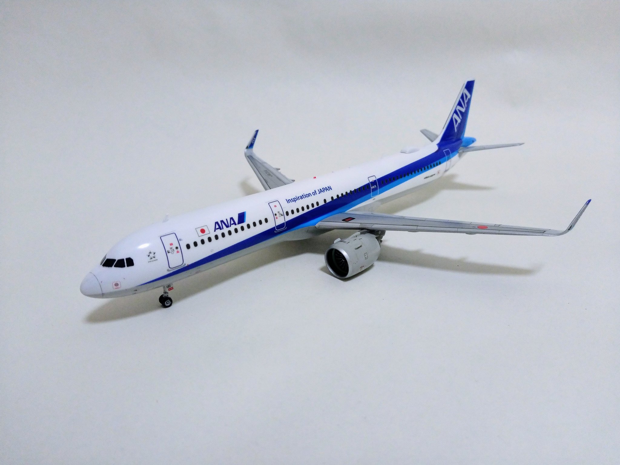 JC Wings 1:200 All Nippon Airways Airbus A321neo Diecast
