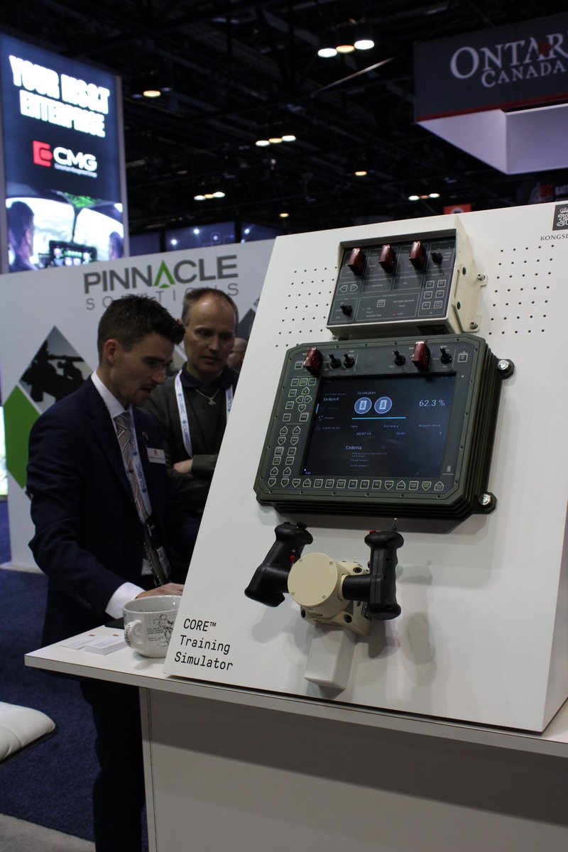 BISimulations's tweet photo. We’re gearing up for Day 3 of #IITSEC2021. Fantastic to get to see longtime friends and customers as well as meet new ones in person. Find us at booth 1071. #KONGSBERG #BAESystems #TerraSim #BugeyeTechnologies #SASimulations #JRMTechnologies #Varjo #VRGineers #JRMTechnologies https://t.co/n4vAPDwwrO