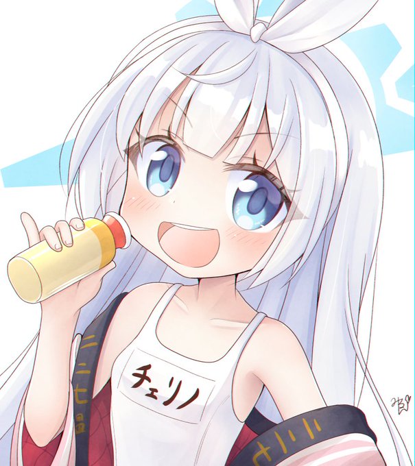 温泉チェリノ!
#ブルーアーカイブ
#ブルアカ 
#連河チェリノ 