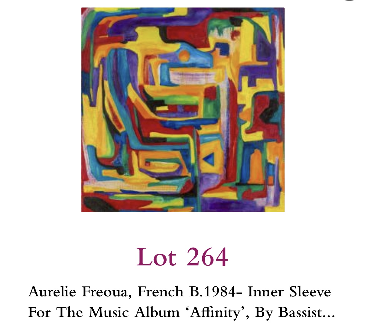 Aurelie Freoua (@aureliefreoua) on Twitter photo My painting is currently being auctioned online on <a href="/RoseberysLtd/">Roseberys London</a> Contemporary Art 🎨This is one of the artworks I created for the album cover of <a href="/bassjensen/">Henrik Jensen</a> a few years back🎻Link: auctions.roseberys.co.uk/m/lot-details/…
#art #auction #contemporaryart #colours #abstract #paintings #creation My painting is currently being auctioned online on <a href="/RoseberysLtd/">Roseberys London</a> Contemporary Art 🎨This is one of the artworks I created for the album cover of <a href="/bassjensen/">Henrik Jensen</a> a few years back🎻Link: auctions.roseberys.co.uk/m/lot-details/…
#art #auction #contemporaryart #colours #abstract #paintings #creation