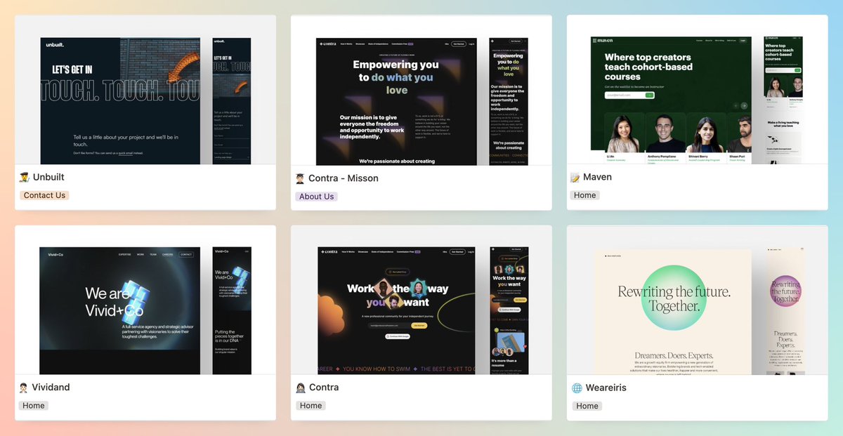 responsiv_web's tweet photo. Today’s gallery count update : 354 websites (+7 in last 23hrs) https://t.co/xWLmOVvxeb