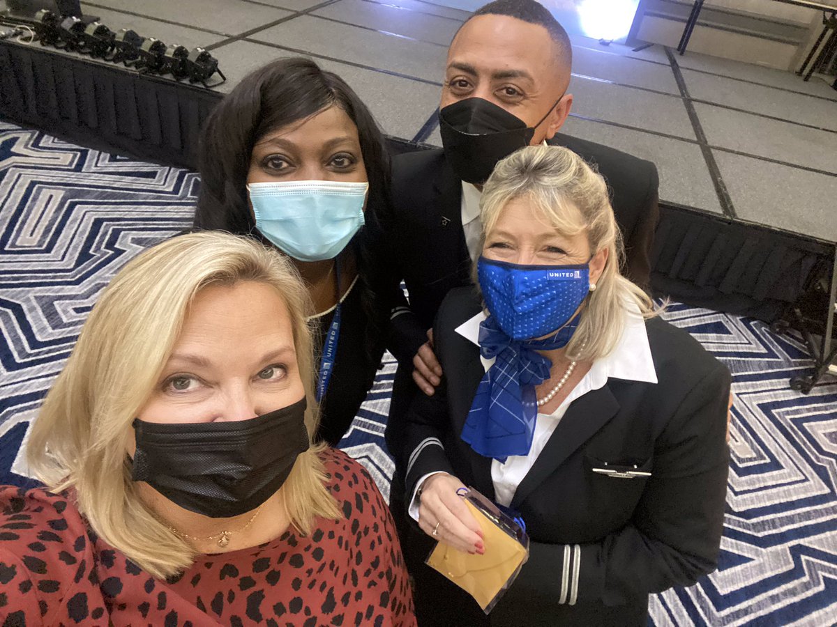 Celebrating the newest #beingunited  flight attendants with the best Inflight training team! 
. . .
And getting ready for another graduation this week.