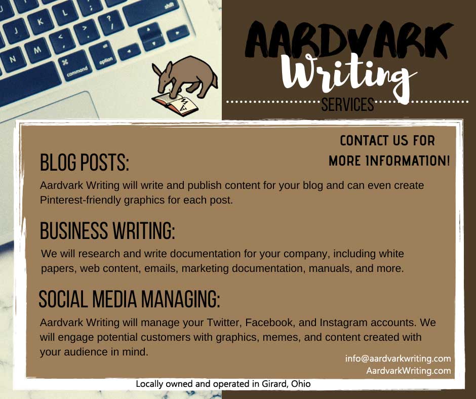 Aardvark Writing - B2B Writing & Editing Service tweet media