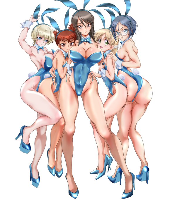 #ミカ生誕祭2021
継続バニー・色変えver.2 &amp; 生足ver
今回時間が無くて見送ったお家芸の(自分で言うな)網タイツは後日加筆したいと思ってます。あとエッチな逆バニーverは・・・・
描きませんよ。いいですか、絶対に描きませんよw😏 