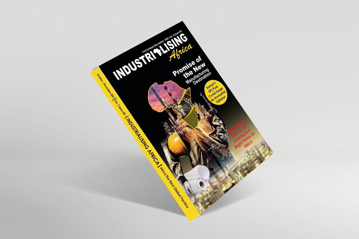 AfroIndustry's tweet photo. Read about why the African Free Trade Area could be the game-changer for the continent's economies in the latest edition of  'Industrialising Africa' Publication. Order your digital or soft copy!

https://t.co/UR0bpSSak9
#AfCFTA #AfDB #EPZA #IndustrialisingAfrica #Africa #economy https://t.co/klFLVYPUEx