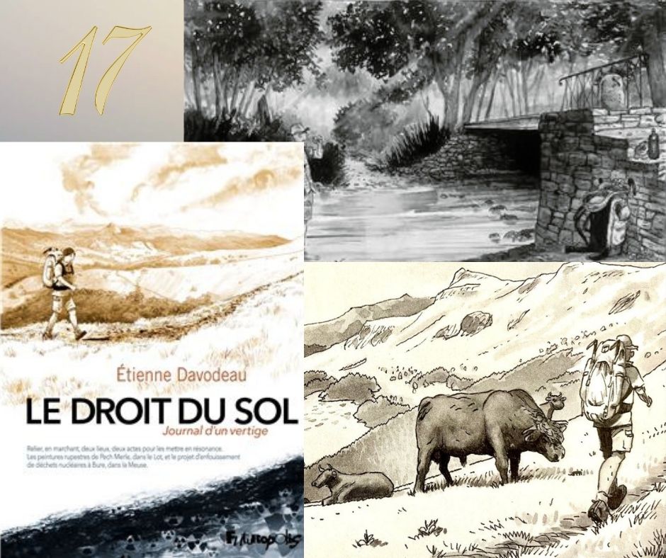 StoryBD's tweet photo. 🎅J-17🎄
Partir avec son sac à dos de la grotte de Pech Merle (où se trouve des peintures rupestres préhistoriques) jusqu'à Bure (où on enfouit des déchets nucléaires).
800km à parcourir pour relier "deux traces laissées par des sapiens à d'autres sapiens".
Une envie de voyager🎒 https://t.co/JonEzh69FE