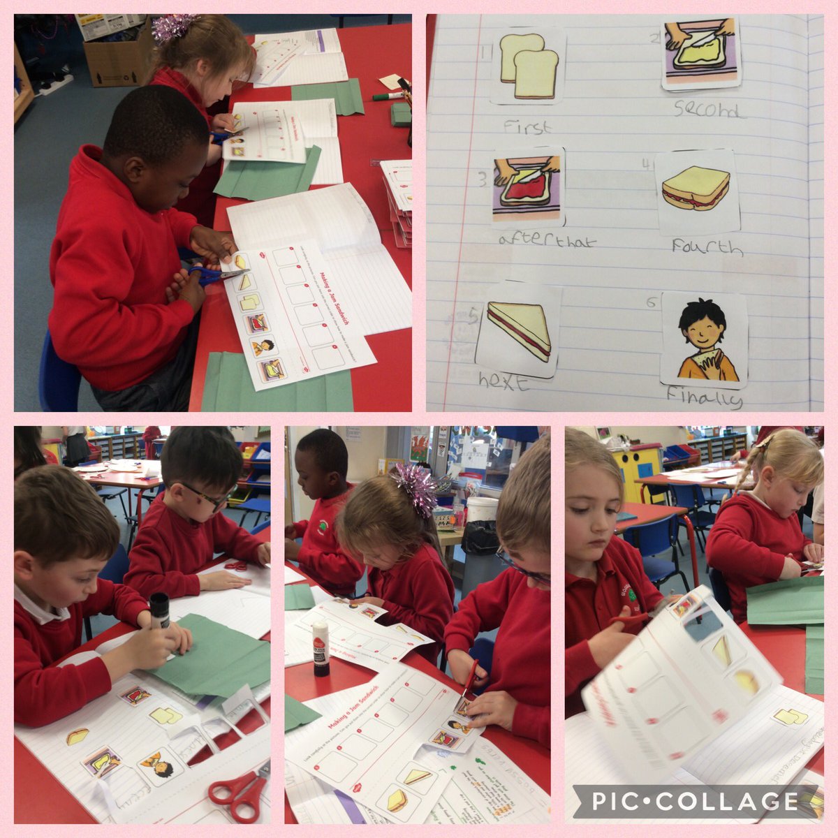 4SCWCPS's tweet photo. We’ve loved ordering sets of instructions and adding our own time connectives! https://t.co/4zRl3Q1iqS