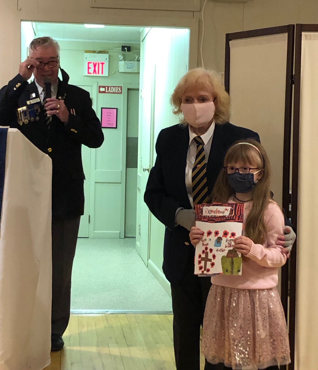 Grade3EFI's tweet photo. Congratulations to Madelyn for placing 3rd place in the Remembrance Day Poster Contest! @StCofA_HCDSB https://t.co/SXmBa04LPp
