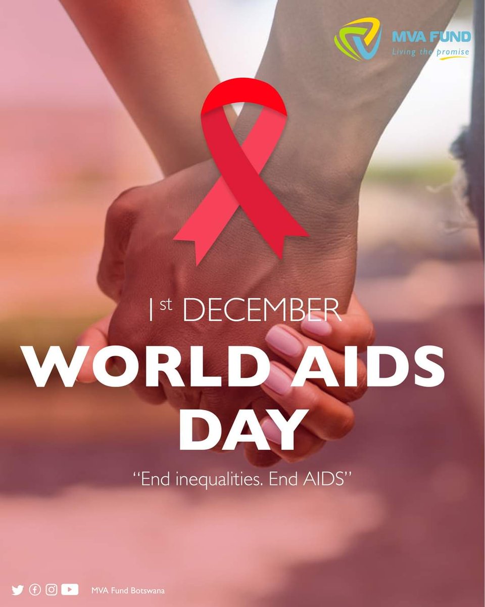 MVAFundBW's tweet photo. 𝐖𝐎𝐑𝐋𝐃 𝐀𝐈𝐃𝐒 𝐃𝐀𝐘 𝟐𝟎𝟐𝟏
World AIDS Day is observed every year on December 1st to educate people and honour those who have lost their lives due to this deadly disease. https://t.co/4Az36x8x1G