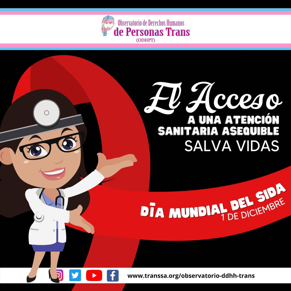 ObservaTransRD's tweet photo. Dia Mundial del SIDA.

Pongamos fin a las desigualdades. Pongamos fin al sida. Pongamos fin a las pandemias.

#ODHPT #Diamundialdelsida #sida #vih #comunidadtrans #trans #lgbt #republicadominicana #transrd #RD #onusida https://t.co/jbP7Kr7Fxb