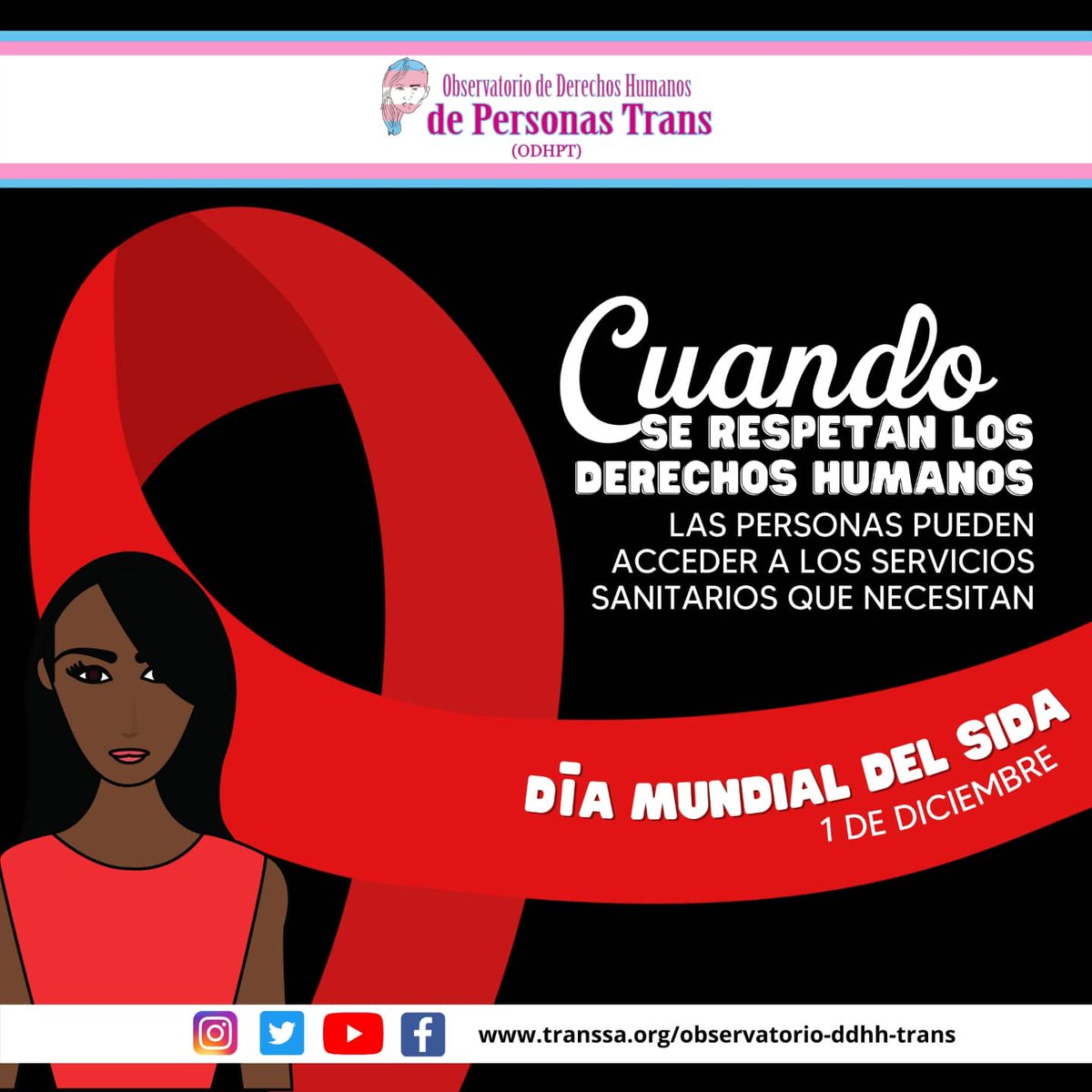 ObservaTransRD's tweet photo. Dia Mundial del SIDA.

Pongamos fin a las desigualdades. Pongamos fin al sida. Pongamos fin a las pandemias.

#ODHPT #Diamundialdelsida #sida #vih #comunidadtrans #trans #lgbt #republicadominicana #transrd #RD #onusida https://t.co/jbP7Kr7Fxb