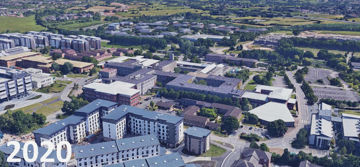Came across this old picture (from 1985) of <a href="/UWEBristol/">UWE Bristol</a> Frenchay Campus today, so thought I would compare it to how it looks now....not much has changed really