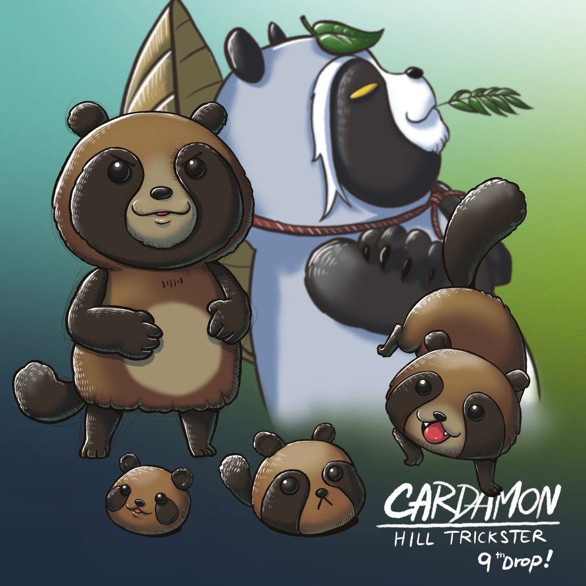 CardamonHunter's tweet image. Concept art of the 9th drop

             “Hill Trickster”

The set of 041-045 will available on 

    Wednesday Dec, 01 15:00 UTC

At easycnft.art/en/flash/1844

Price 15ADA/token 

#CardanoCommunity #CardanoADA #CardanoNFT #Cardano #CNFTs #NFTCommunity #NFTcollections