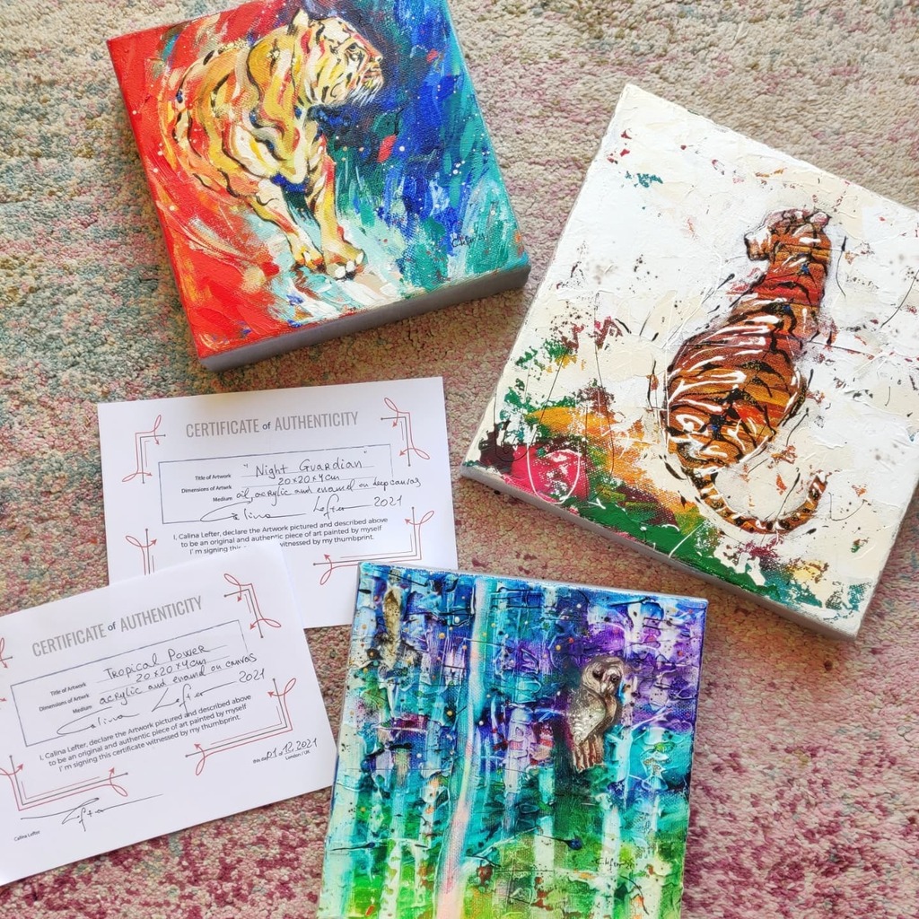 moondiary's tweet photo. Today I am sending these guys to Italy, yay! 🥰 #animals #art #birdlovers 
🎨 #oilpainting #oil #fineart #oilpaint#owl #tigerartwork #italytravel #painting #oiloncanvas #canvas #painter #instapaintings #NatureOilPainting #ArtOilPainting #canvasart #lovepainting #artsy #dailyar… https://t.co/MPoNOSzUSw
