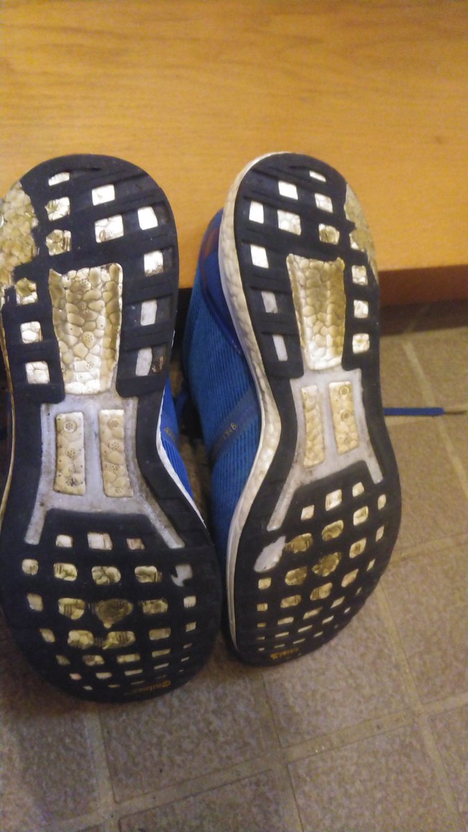 bonvoyage_run's tweet photo. 帰宅RUN17km

久しぶりに思ったように走れて爽快でした

現状だとBoston9がいちばん足に合ってる気がします
もっとソールがはげるまで使います
愛着がありすぎて。。。

#adidas
#adizero
#Boston8 https://t.co/phNEc2SpEv