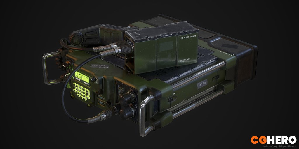 cghero's tweet photo. What do you think of this game-prop of a military radio? Created by our hero Mateus 🔥
Don't miss his portfolio ➡️ https://t.co/ZxRjT4B9e6
.
.
.
#3dmodels #allegorithmic #gameartwork #gameassets #gameasset #gameprop #gameprops #zbrushartist #cghero https://t.co/ENuNbZmtq3