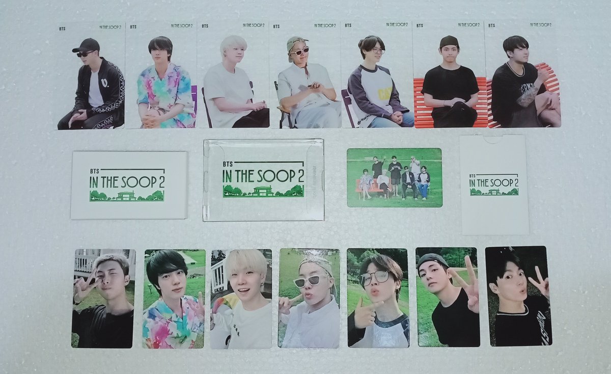 BFDupdate's tweet photo. In the soop BTS ver. season 2 GIFT (Early Bird)
ที่เปิดขายแยก member ถึงไทยแล้วค่ะ * การ์ดใสจะมีรอยหน่อยๆเป็นมาตั้งแต่ในกล่อง ตอนนี้รอกล่องพัสดุมาส่งแล้วจะรีบแพคส่งให้ค่ะ รบกวนแจ้งที่อยู่ทาง DM มาอีกทีหน่อยนะคะ
@IU271941
@meungjibey
@Mina___2121
#BFDupdate https://t.co/M9gcVW6PUx