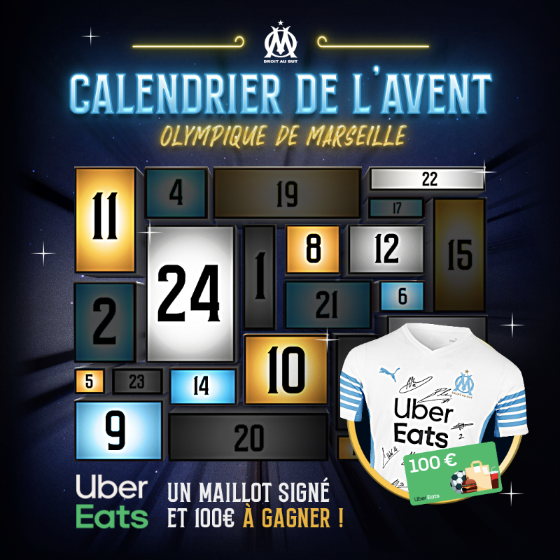 Quand joue l'OM, Calendrier de Marseille