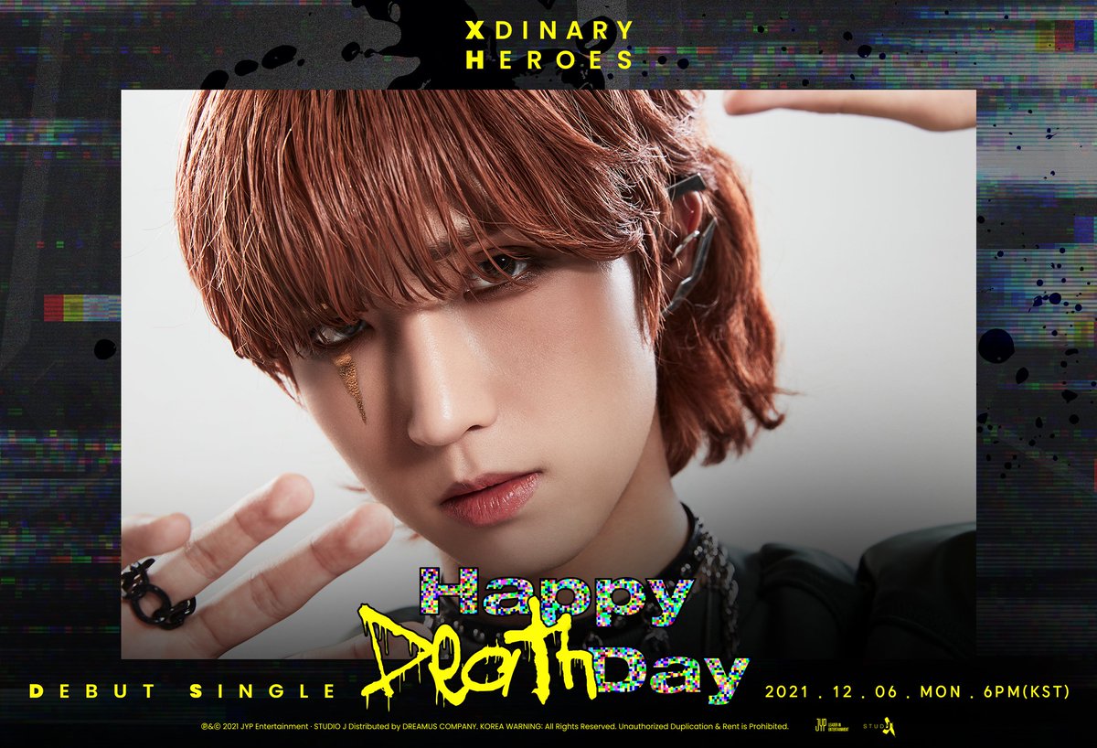 JYP Entertainment new boy band launching Xdinary Heroes - Debut