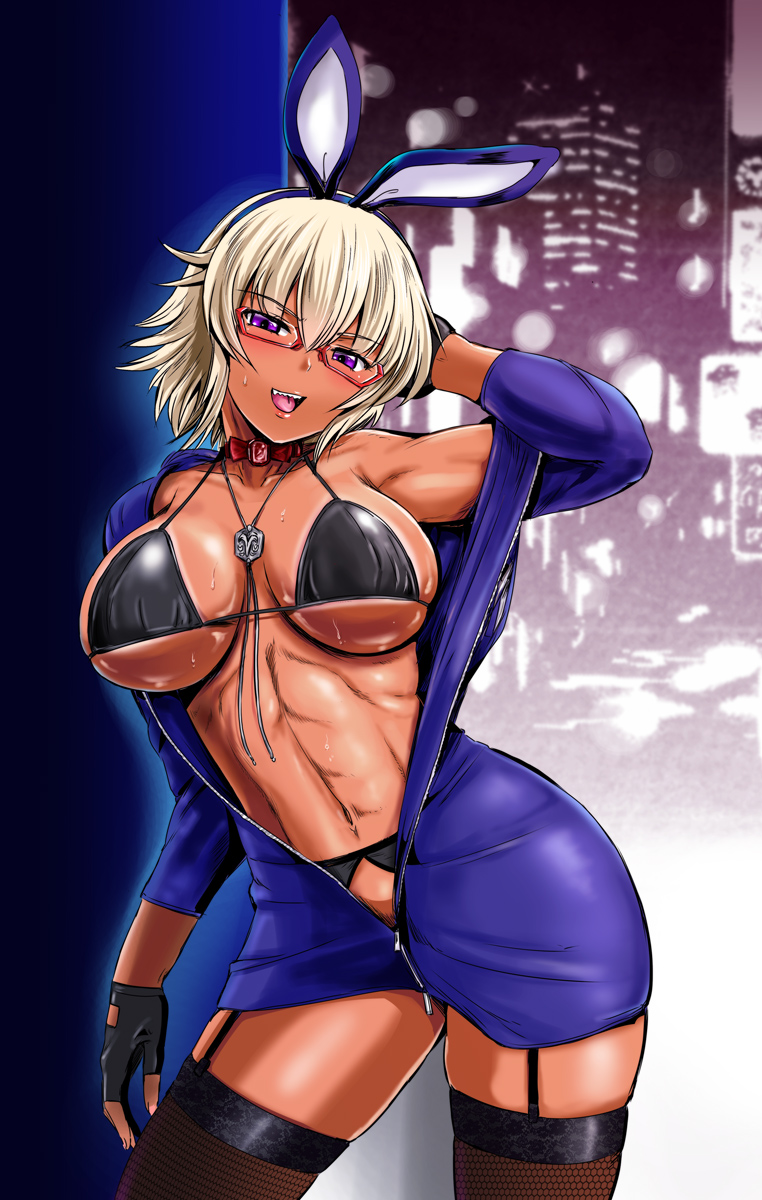 バチクソ勝気な褐色のお姉さんと揉みくちゃに体を絡め合うHな漫画を読みたいんだが、無いな。ギャル物はあるけど、なんか違うねん。
あとバニーガールものって意外とないね。

描くしかねぇな。右腕がもう一本欲しい。 