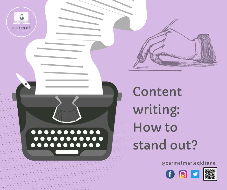 MarieKitane's tweet photo. 🦄 ✨ To stand out, you need to have a good Content Marketing Strategy. Hire a Social Media Manager to take care of this. Get a Free Branding Kit if you hire me now! 
Email me @ 📧 carmel.marie.kitane@gmail.com. 
#socialmediamanager #contentmarketingstrategy https://t.co/bhKtTEkzMo