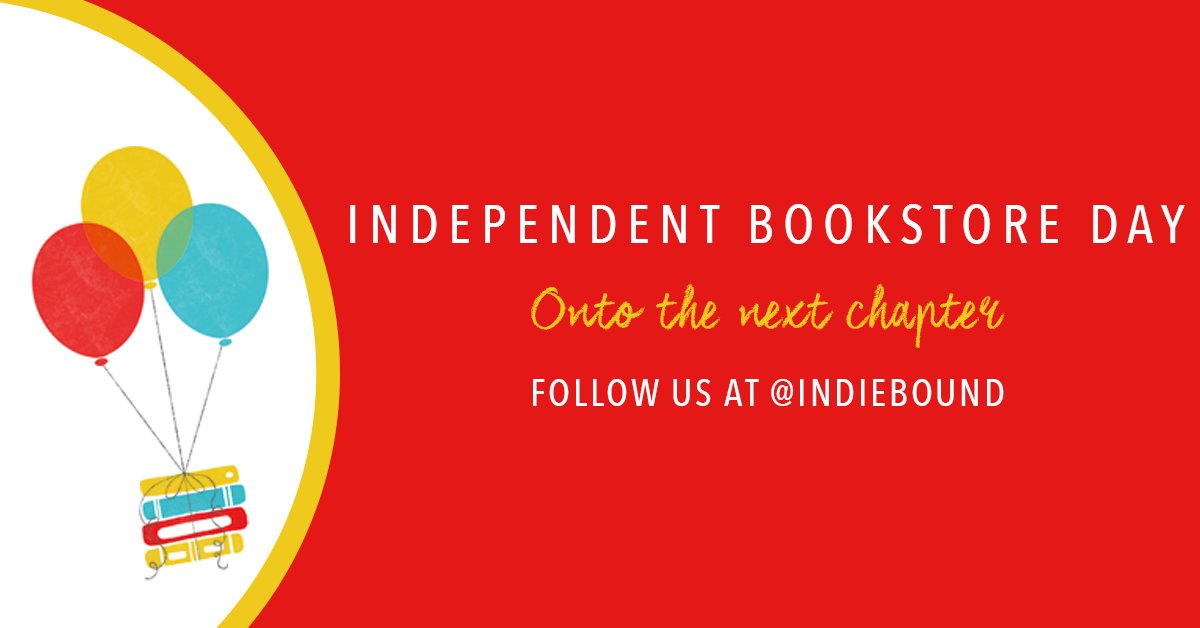 Same book, new chapter. 📖 
To provide you with the best Independent Bookstore Day experience, we’re moving to @IndieBound, effective Dec. 6. 

Join the party the last Saturday in April! 🎉
