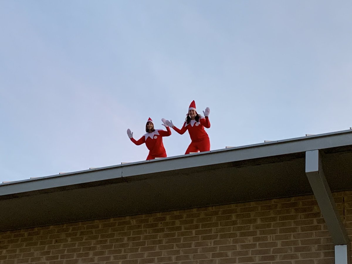 CubbyBearReport's tweet photo. Elf on the shelf came to Cravens! #sheldonspirit https://t.co/VnTmUgyceH
