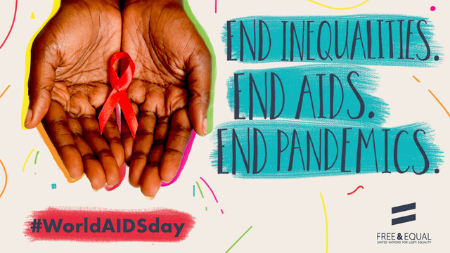 Did you know that discrimination and stigma make #gay and #bisexual men, as well as #transgender people particularly vulnerable to #HIV? On #WorldAIDSday we're calling for solidarity and action to prevent new HIV infections and #EndAIDS! #ZeroDiscrimination #GettingToZero