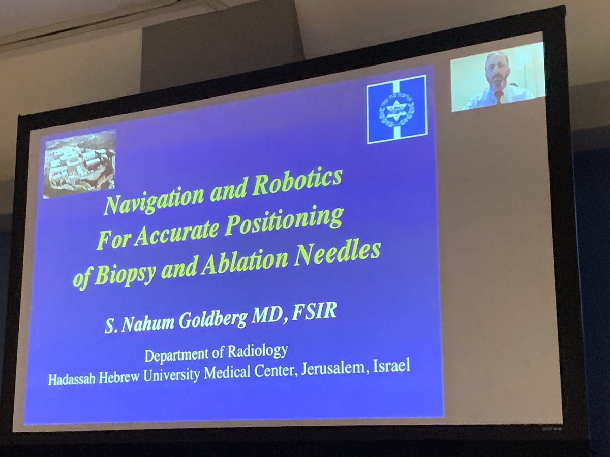 JuliusChapiro's tweet image. Legendary Nahum Goldberg - the most cited #irad scientist - is giving a lecture on robotics at the “Novel Technologies” session @RSNA