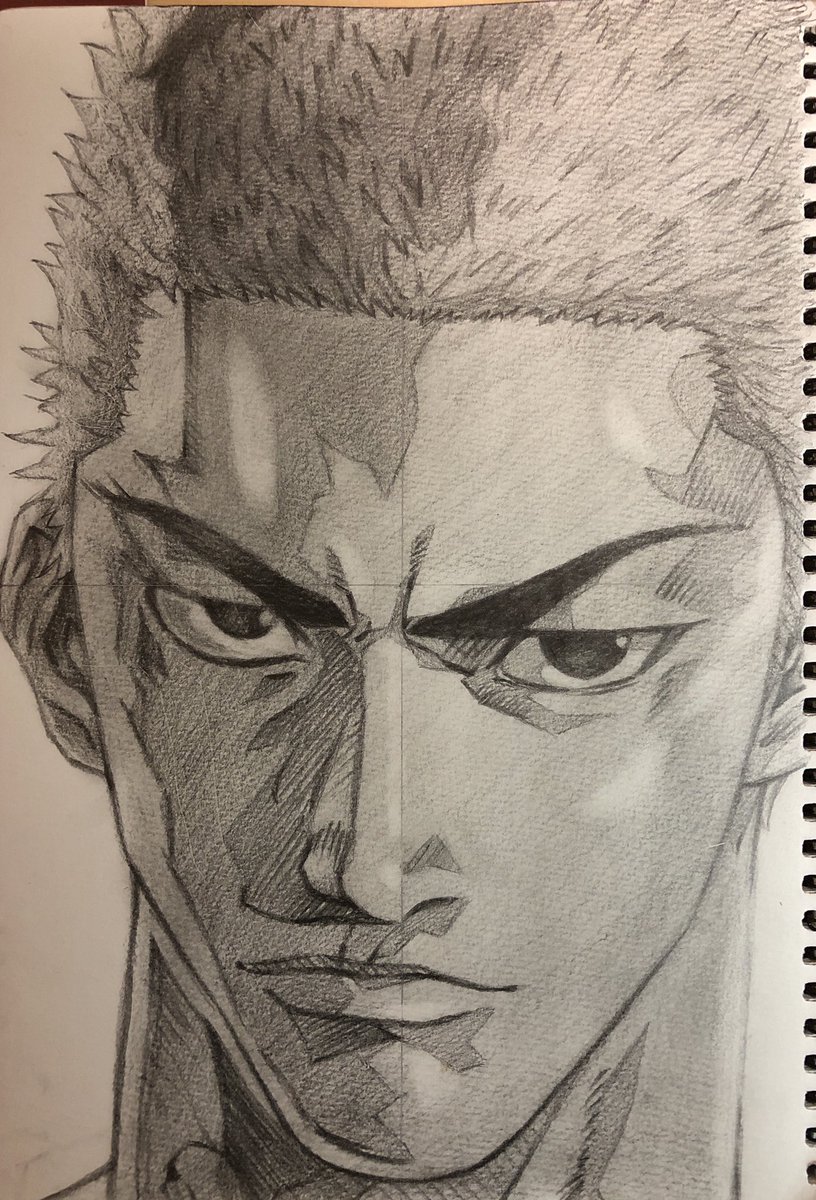 模写課題
桜木 流川 