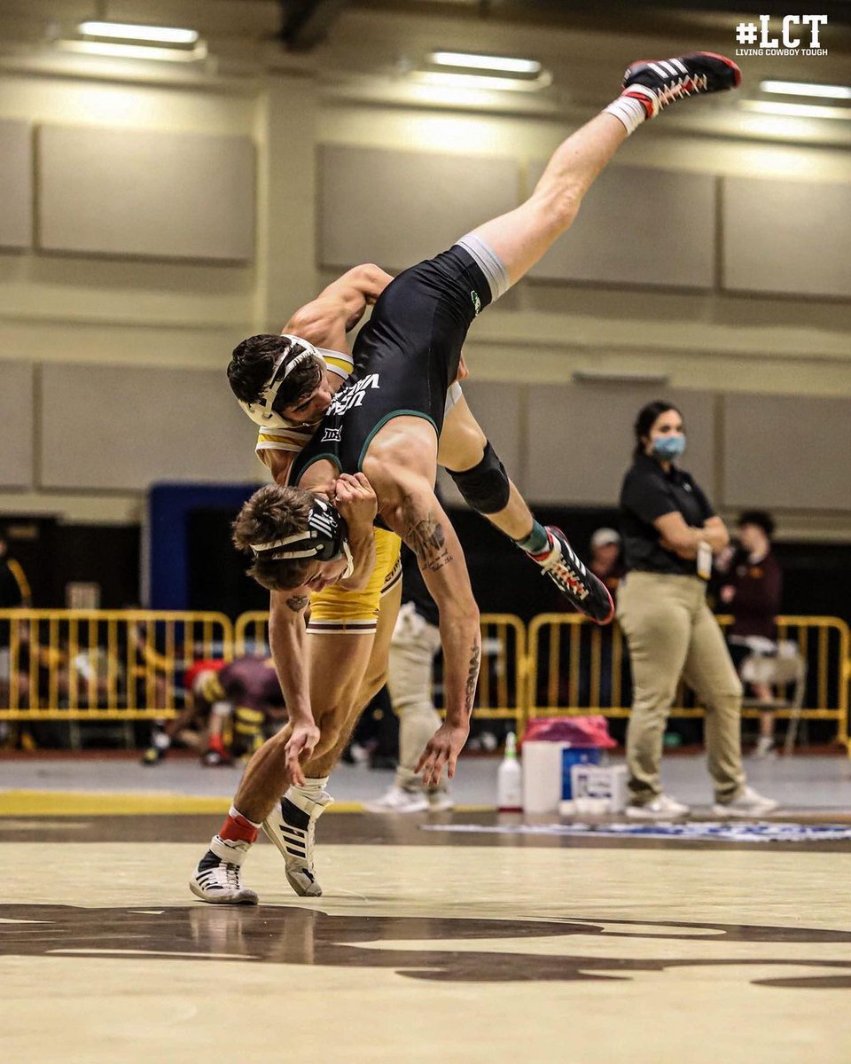 Caption this 📝

#NCAAWrestling x 📸 <a href="/WyoWrestle/">Wyoming Cowboy Wrestling</a>