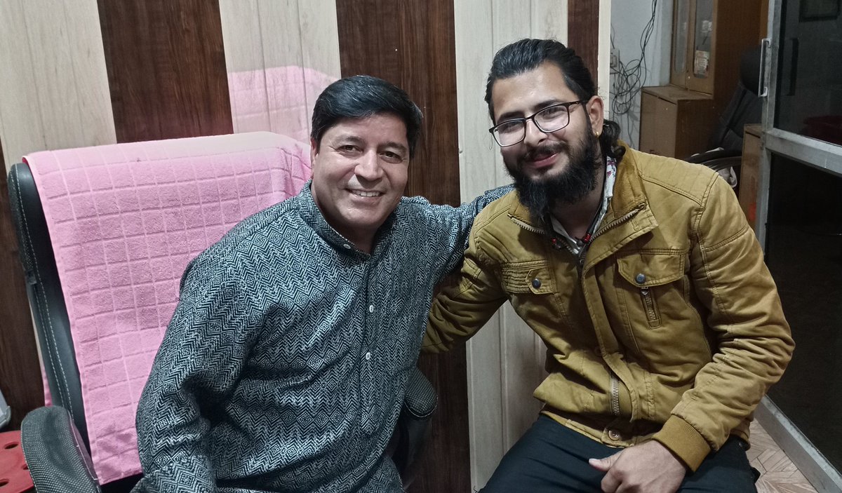 SudanIshant's tweet photo. With Dynamic Personality #AjayMathur from Austria . He always stood up for #Dogri #Duggarpradesh https://t.co/g2rvx8ZKg8
