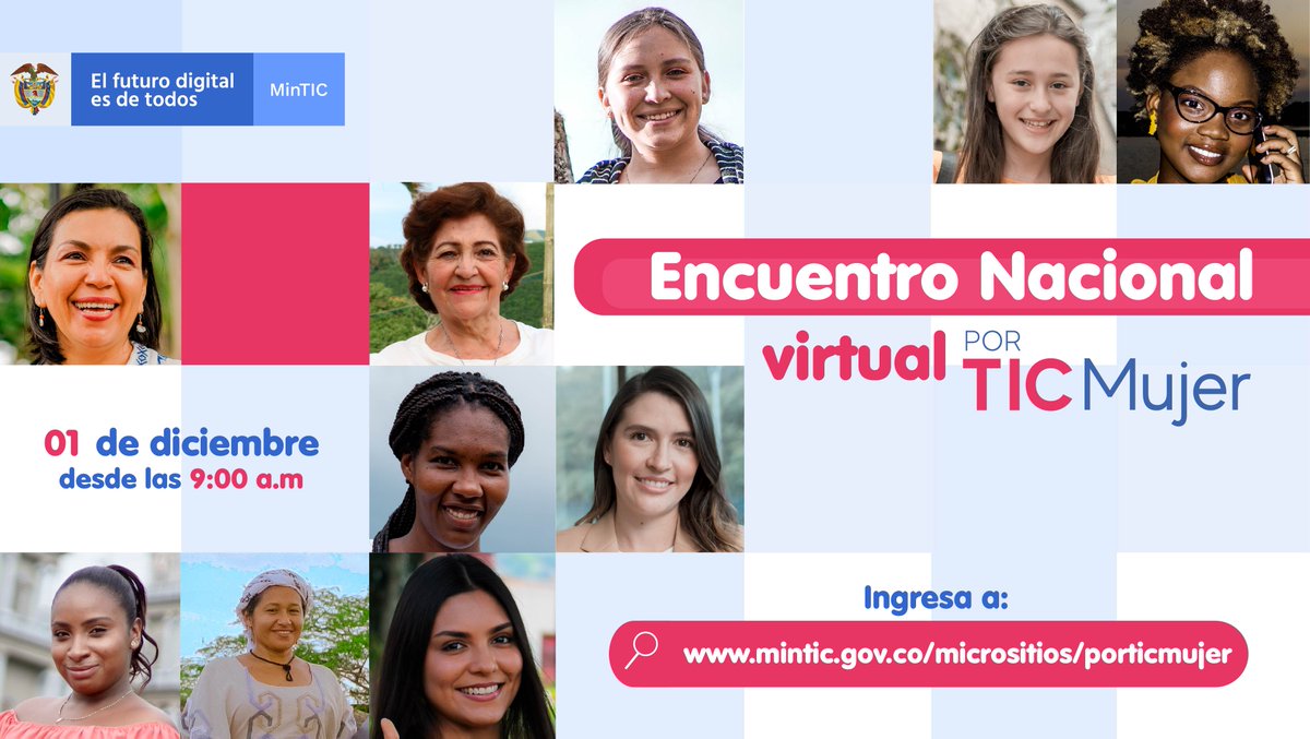 mafeardilalopez's tweet photo. ¡Iniciamos el Primer Encuentro Nacional de @PorTICMujer! Les presentamos a estas grandes mujeres que son ejemplo de empoderamiento de las TIC y que le demuestran al mundo la importancia de los espacios de equidad. 

Síguenos en directo:
https://t.co/z4GPcKGWJj https://t.co/c7Ry20yyN5