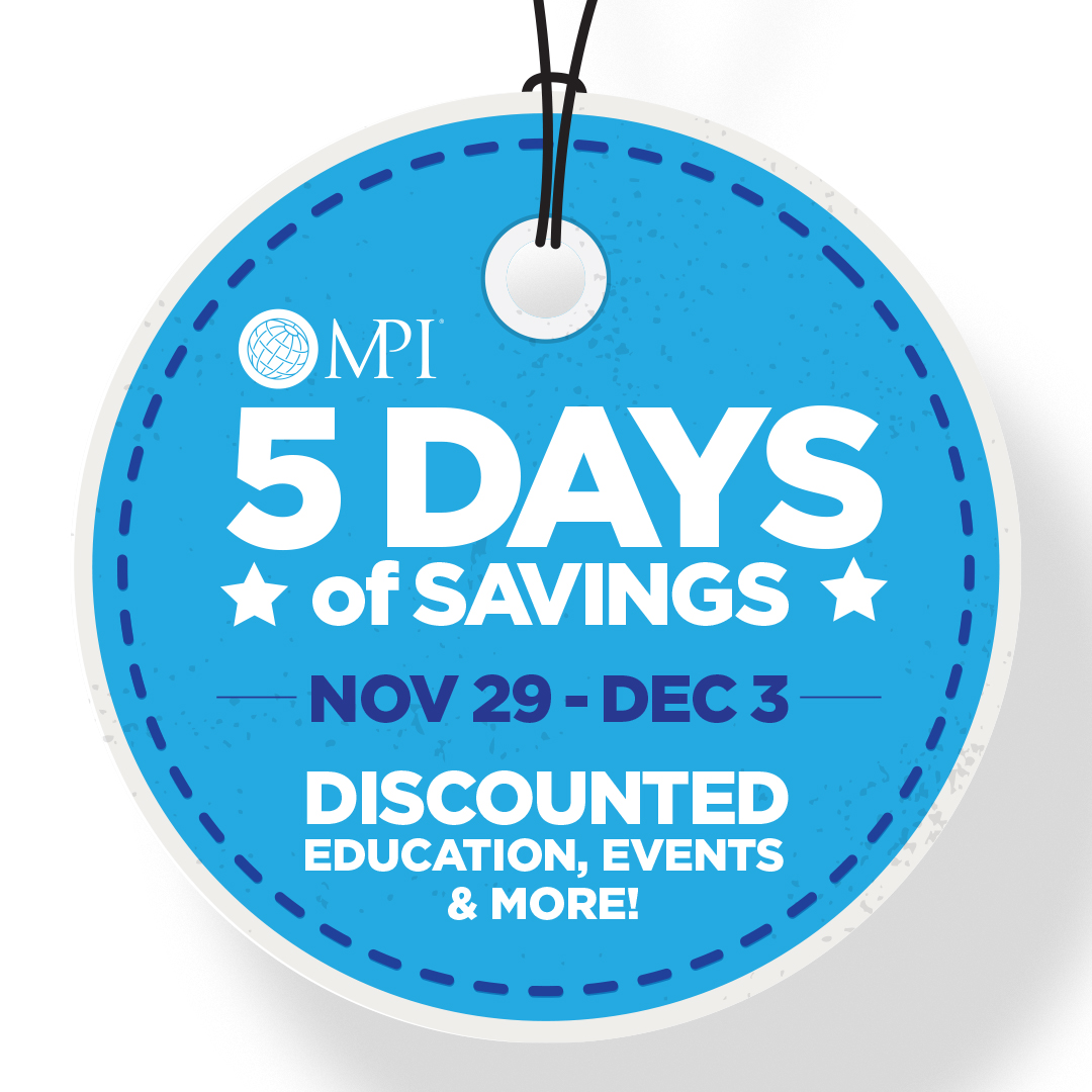 Fa la la la la...MPI is offering 5 Days of Savings! 🥳 Visit mpi.org for daily specials each day this week. (Today: 20% off 30-day job postings) #MPI #MPIMP #givegetgrow