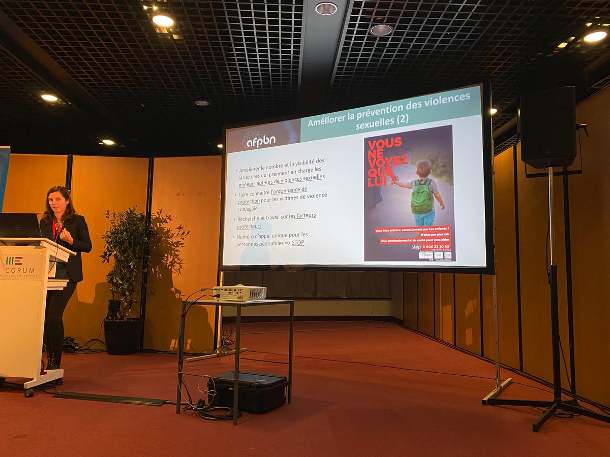 MalletJasmina's tweet photo. La section #psyLégale de l’#AFPBN évoque le dispositif #STOP, numéro d’appel unique pour les personnes pédophiles #prevention #violencesSexuelles #protectionenfance @NidalNabhan @DrAidaCancel #CFP2021 https://t.co/WwKpEa7cln
