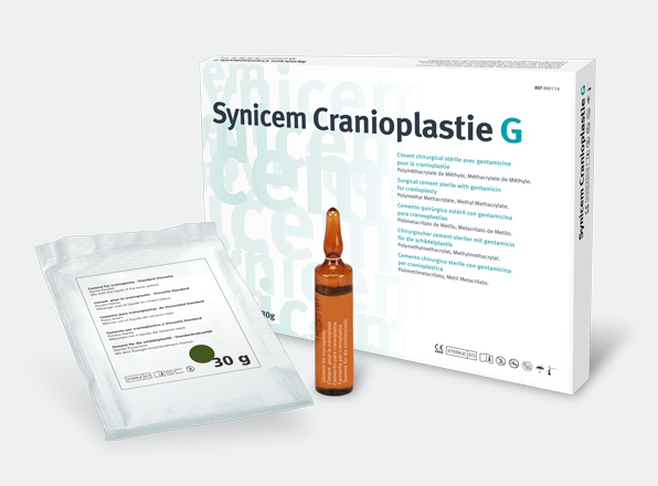 synimed's tweet photo. #SynimedCranioplastieG
#Acrylic #cement for #cranioplasty with #Gentamicin
Its application is specially indicated in #neurosurgery, #maxilo-Facial surgery, #otorrinolaringology, and plastic
#surgery for the repair of #cranial and #facial #bone defects of #traumatic, surgical https://t.co/tPRtzfWRBK