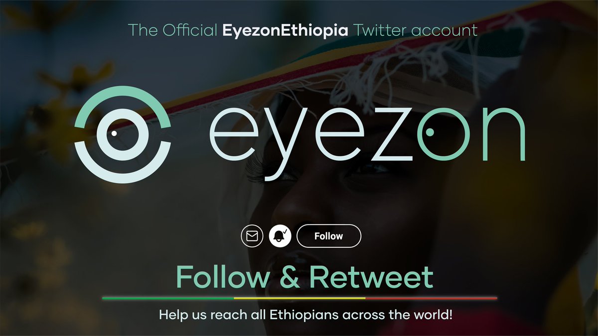 This is the official account for Eyezon Ethiopia, the donation platform owned by the Ethiopian Diaspora Agency and developed by Chapa Financial Technologies. Help us reach as many ETHIOPIANS as possible by sharing and following this account!