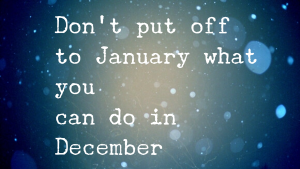 Today is December 1st... the official starting line for the race to the "End of the Year"... Ready, Set, GO! #ikadre #mergers #acquisitions