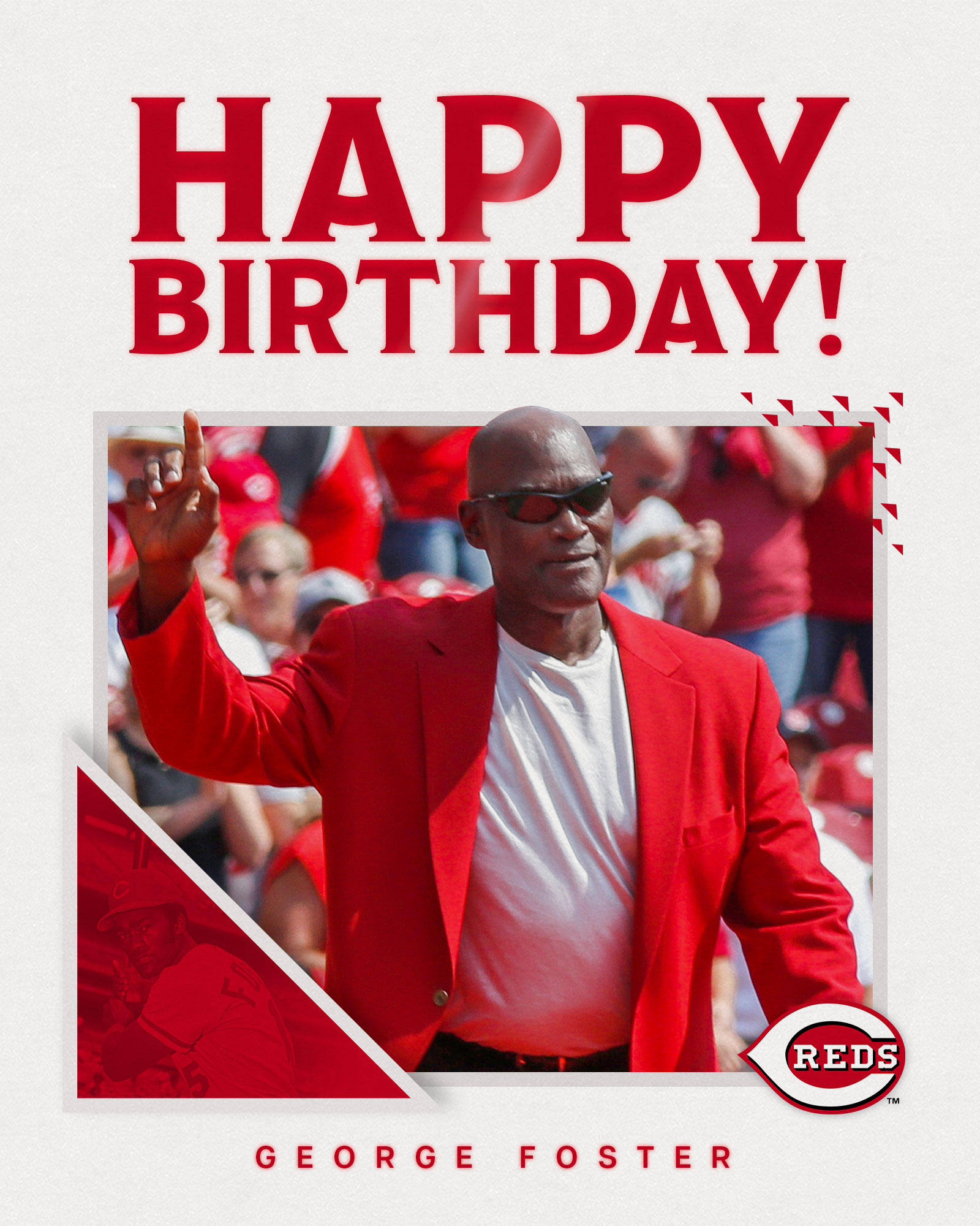 Happy 73rd birthday, George Foster!  