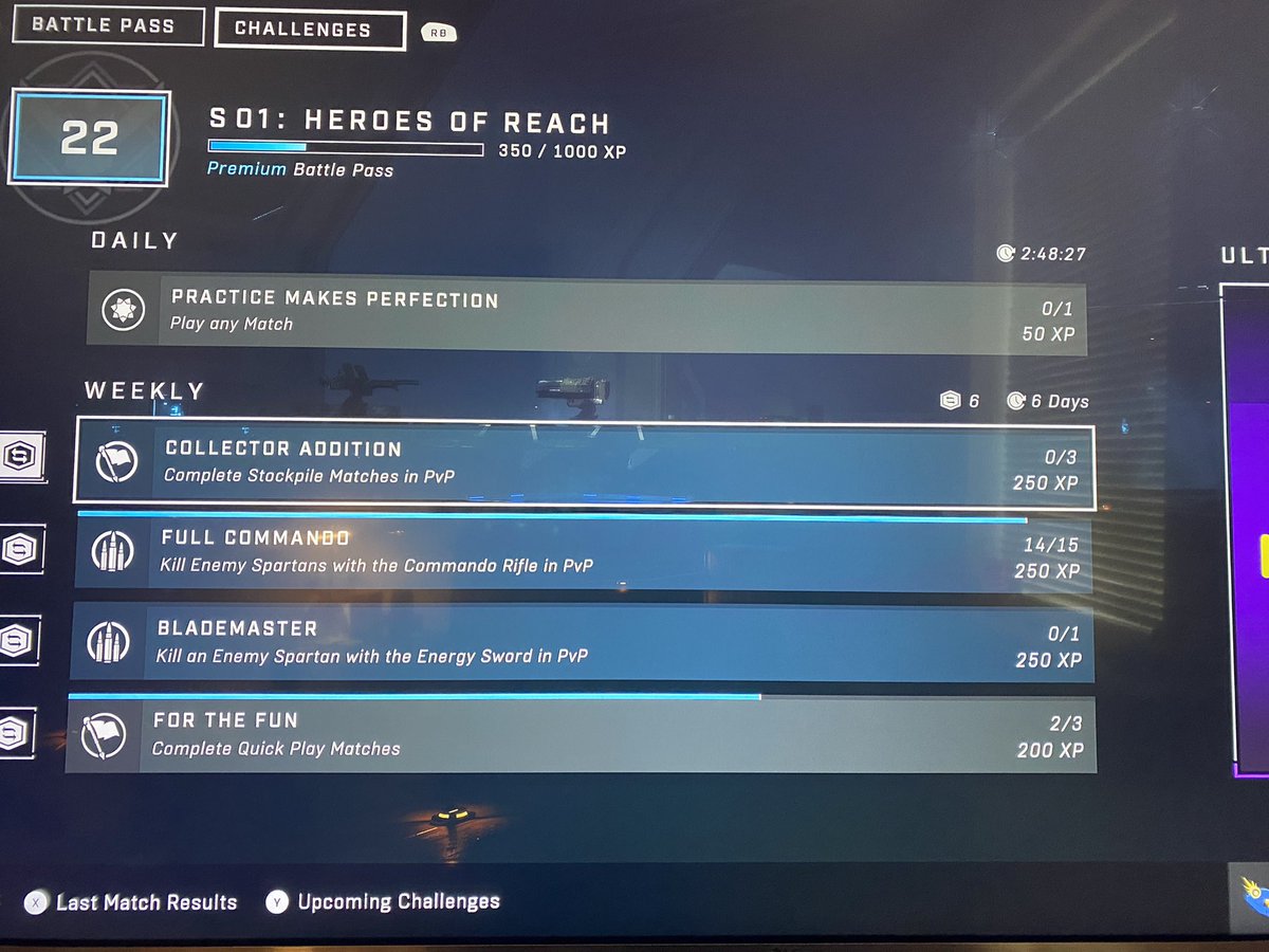 GremlinXBOX's tweet image. @Halo I want to keep playing this game but if I do, I’ll miss out! I’ve got a double XP token to use and I now might as well wait and play when I get 300XP for my first game 

Please give people XP for how they perform in a game and for winning a match

This system doesn’t work!!