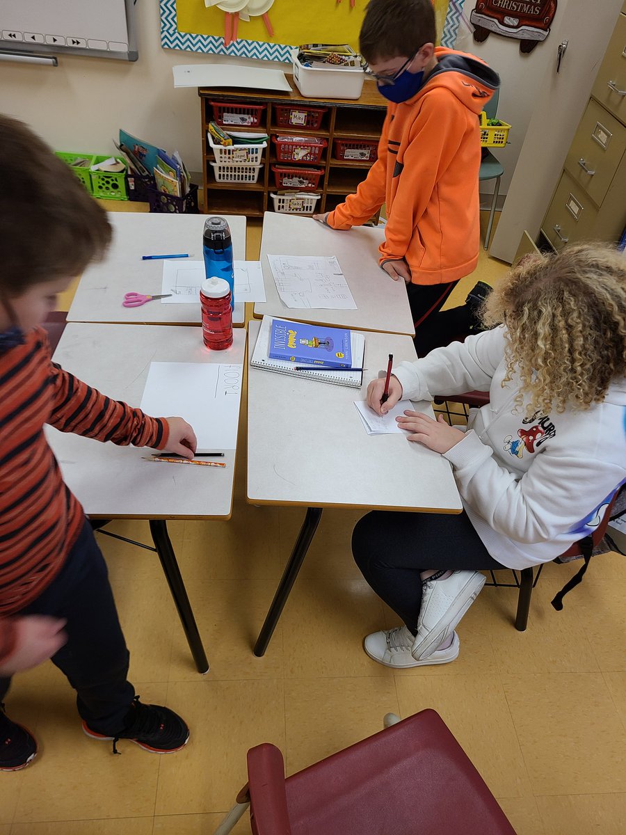 PaulHare16's tweet photo. Planning stages to the Home Alone Ozobot Challenge in full force. To set back and listen the conversations and ideas is simply amazing. The end product will only be a bonus. @brilliant_labs @NLESDCA https://t.co/ES2DodF3H7