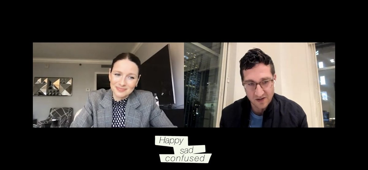 itsmesabrinad's tweet photo. Could watch this a million times @joshuahorowitz! Great interview….again!
@caitrionabalfe gracious and funny as always. #ShitIsHard, yup it is!!
https://t.co/SIwboshjnS
#HappySadConfused #Patreon #caitríonabalfe #Belfast #Outlander #FunnyFace #GoogledIt https://t.co/wTJMyHr8MI