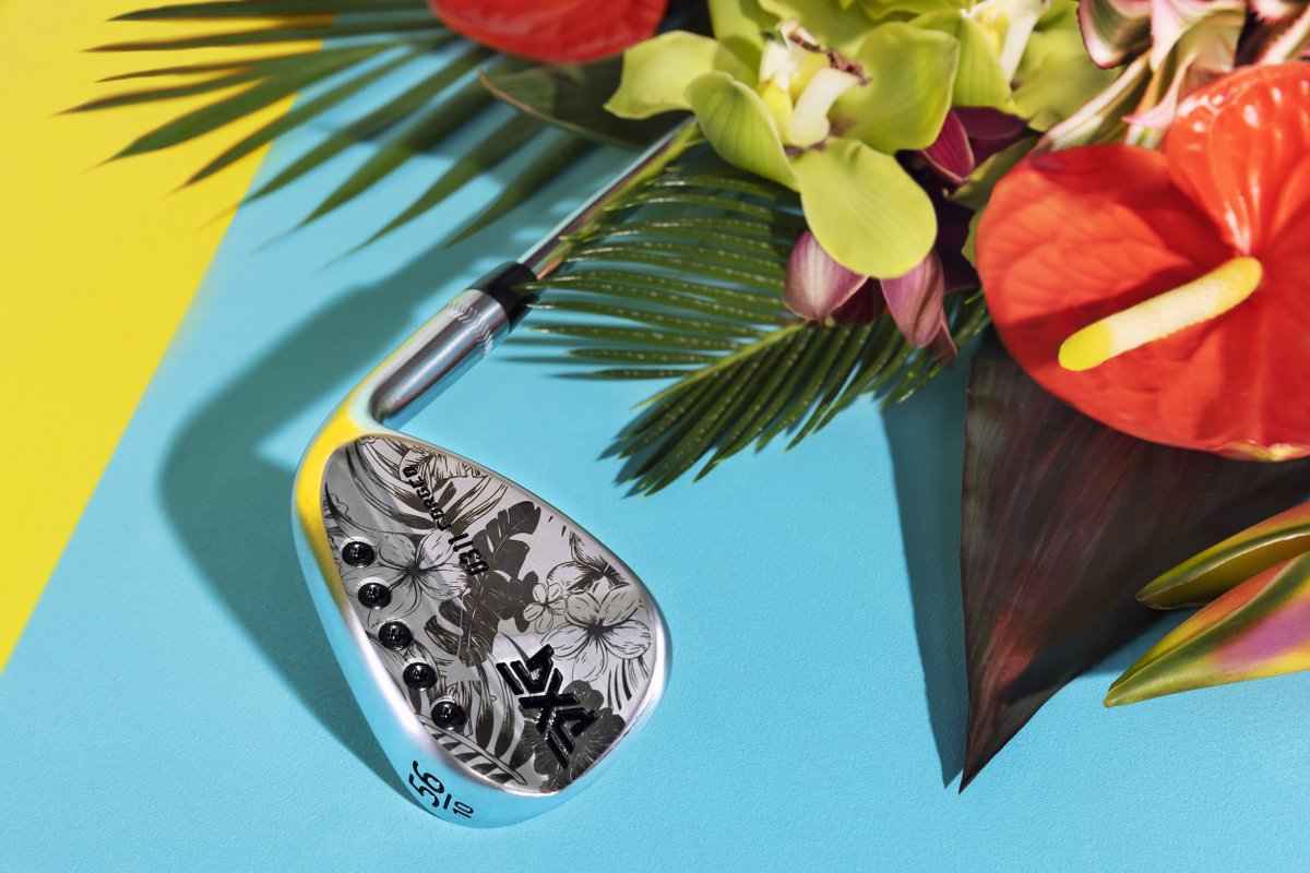 pxg's tweet photo. Meet our NEW SPECIAL EDITION #PXG Aloha Wedge. Add leiβd back performance to your short game. #PXGTroops #CustomWedges #AlohaPXG
Tap: https://t.co/TPwilVSEZS https://t.co/glI7x9vN8l