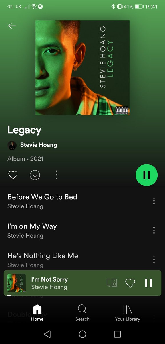 jamierichardss's tweet photo. @steviehoang what can I say amazing album like always my favourite song is I'm not sorry but there all great 💯🔥🔥🔥 https://t.co/KaPXTTW27O