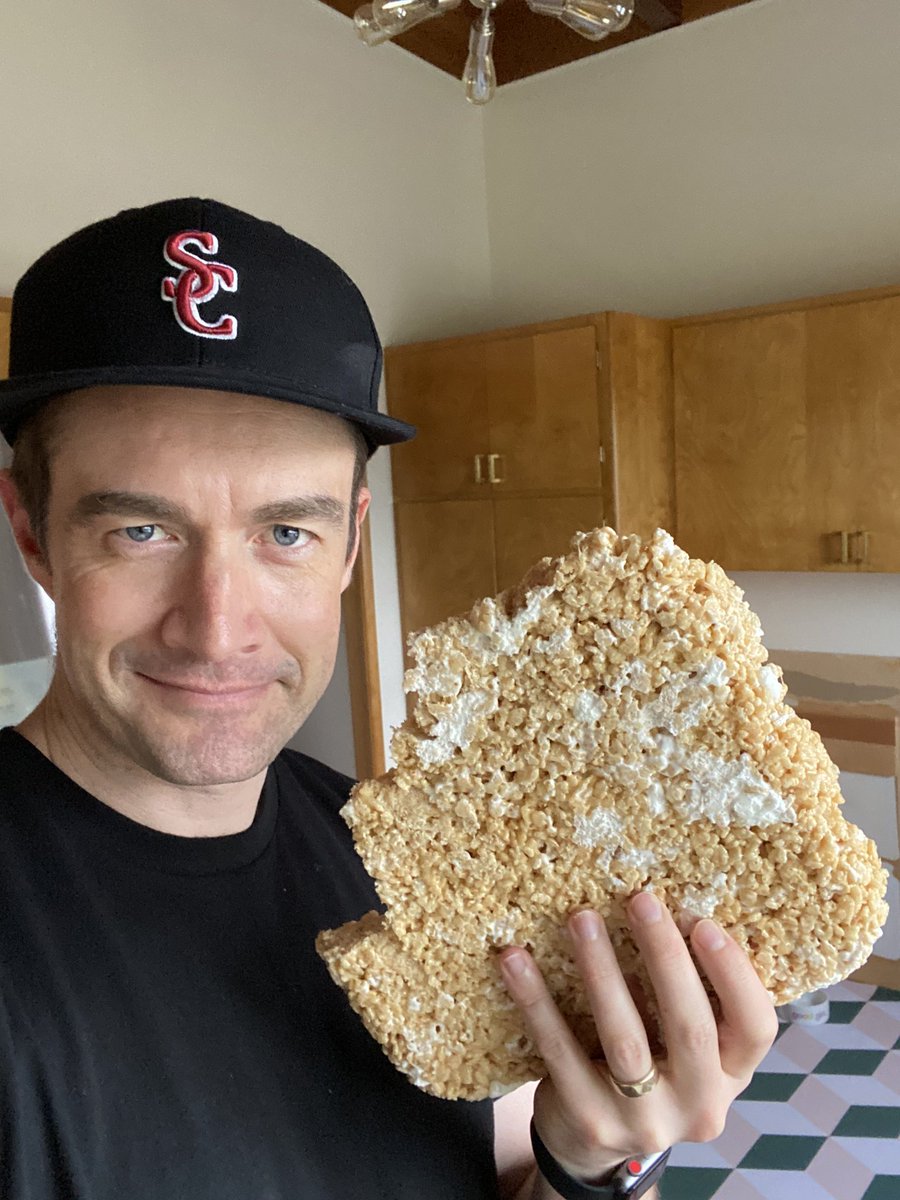 When Jenny says I can only have one rice crispy treat before dinner.