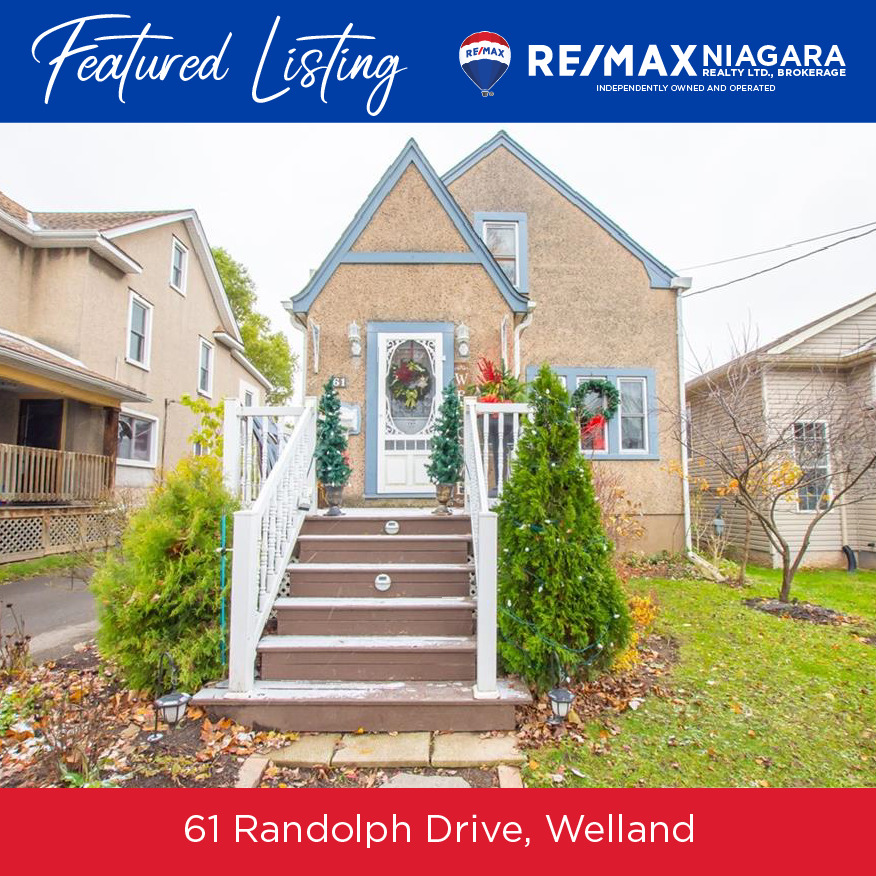 📍 Today's Featured Listing  🏡

61 Randolph Drive, Welland
Eric Cleary &amp; Rob Vettese, Sales Representative

▪️ 3 Bed 2 Bath
▪️ 1,260 sq.ft.
▪️ $499,900

For more details visit: ow.ly/LHg350H1iaf
Contact Eric Cleary &amp; Rob Vettese at 905-687-9600