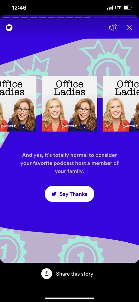 jordan_beeee's tweet photo. @officeladiespod @jennafischer @AngelaKinsey Spotify says it’s okay to consider y’all family, so thanks fam for getting me through many many work days this year 💕💕 https://t.co/IzLNbK459o
