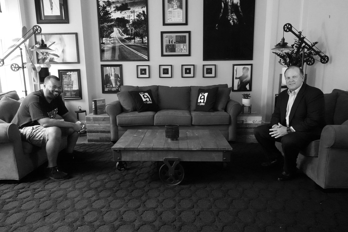 Always good trouble when these two get together 😉 

Hear what <a href="/RDUCEO/">Michael Landguth</a> had to say: kompleks.agency/3HLMB8N