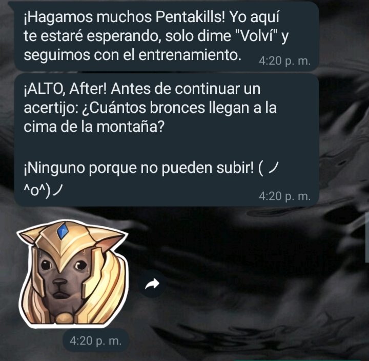 DANH es una nueva herramienta desarrollada por Riot LATAM para jugadores que están empezando su camino a la victoria en Wild Rift.

Tiene buenos consejos, es divertido y hasta te va a pasar buenos stickers de Wild Rift

➡️Link a WP: wa.me/5215547978684

#DANH #WildRiftLATAM